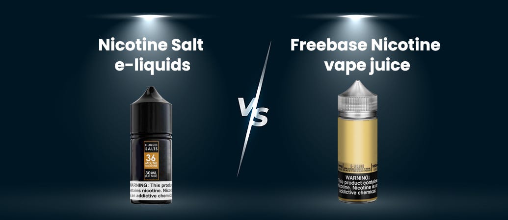 Nicotine Salts vs. Freebase Nicotine: A Comprehensive Exploration