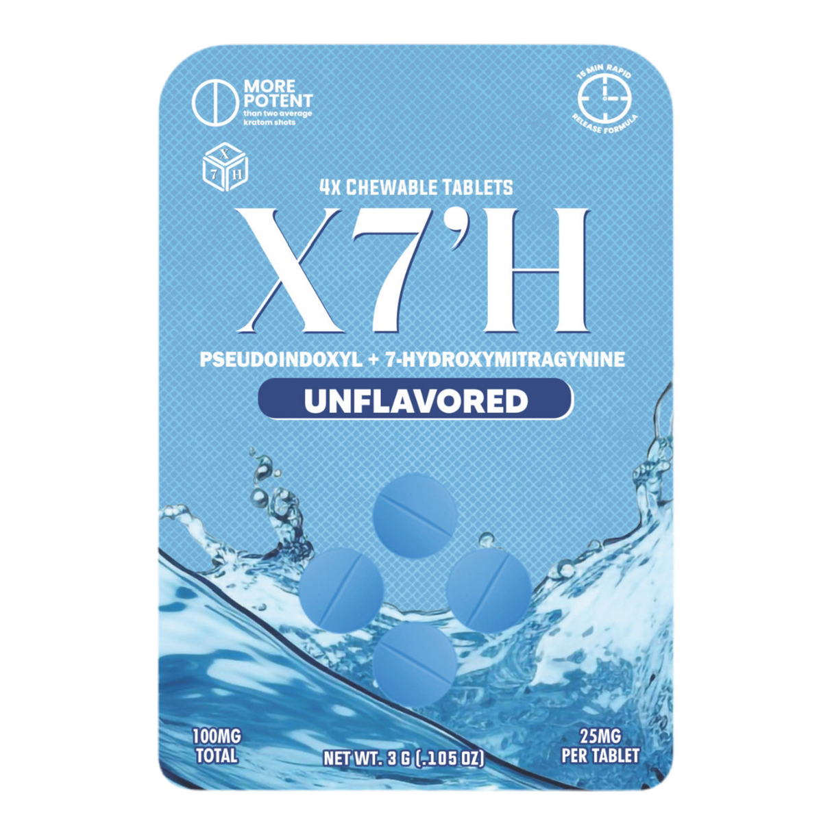 X7’H Chewable Tablets - 100mg