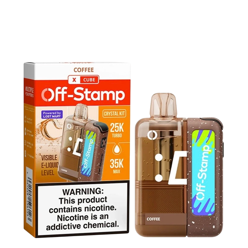 Off-Stamp X Crystal Cube Kit Disposable Vape - 35,000 Puffs