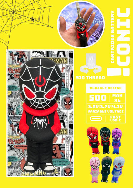 Iconic Comic Cartridge Battery 510 Thread