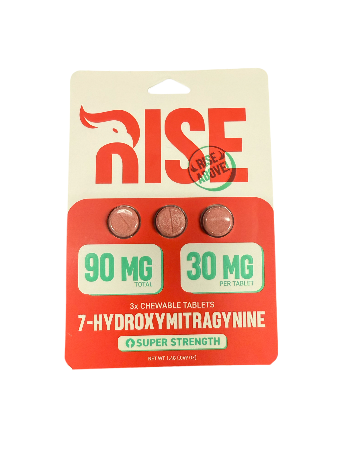 Rise 7-Hydroxymitragynine Chewable Tablets