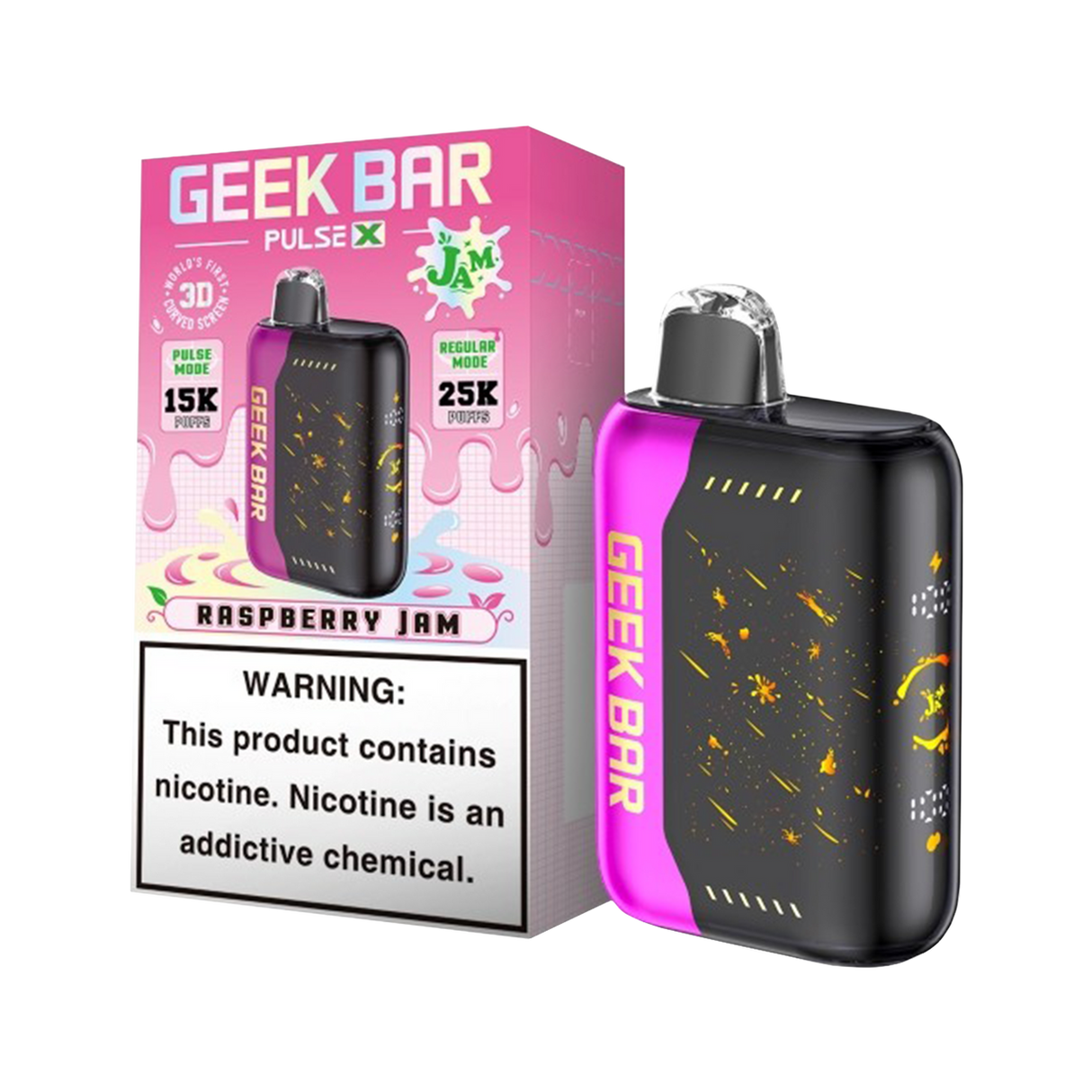 Geek Bar Pulse X Disposable Vape - 25,000 Puffs