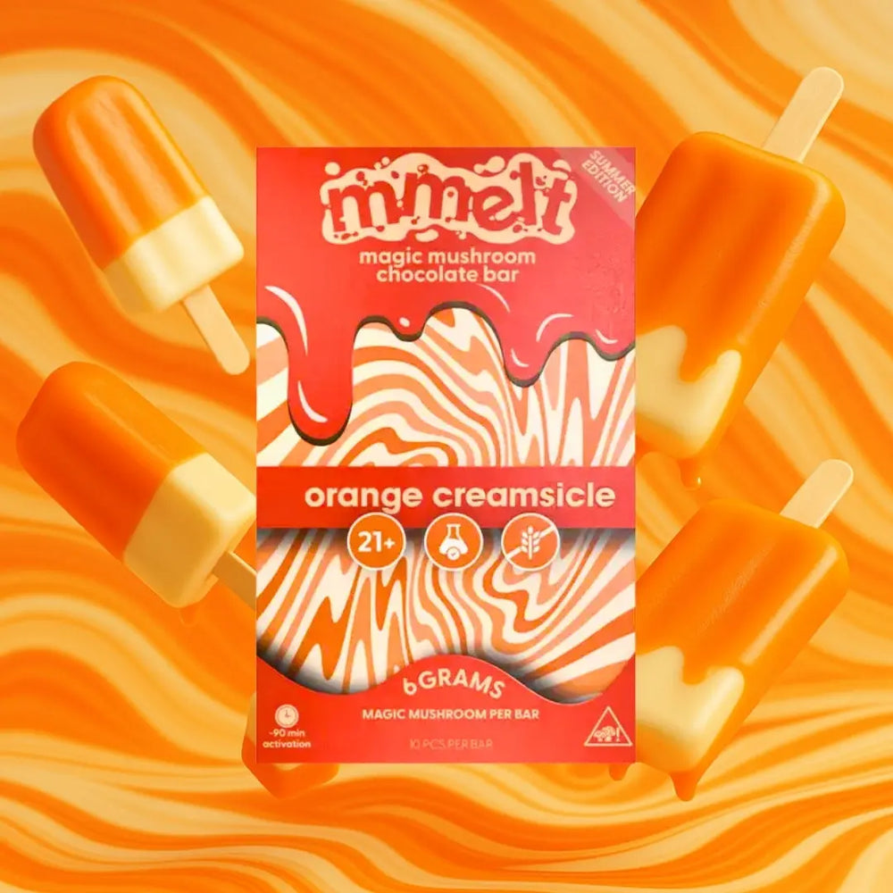mmelt Mushroom Chocolate Bar - 6g