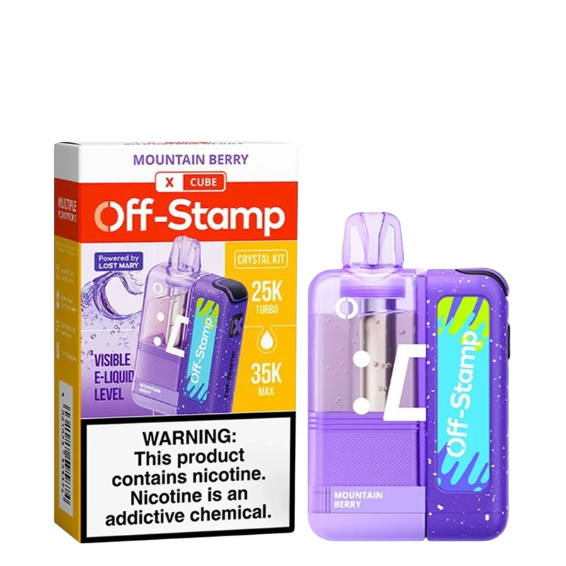 Off-Stamp X Crystal Cube Kit Disposable Vape - 35,000 Puffs
