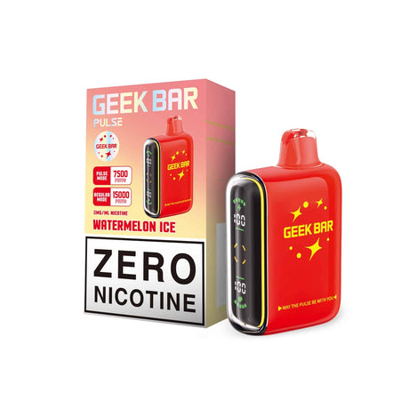 Geek Bar Pulse Zero Nicotine Disposable Vape - 15,000 Puffs