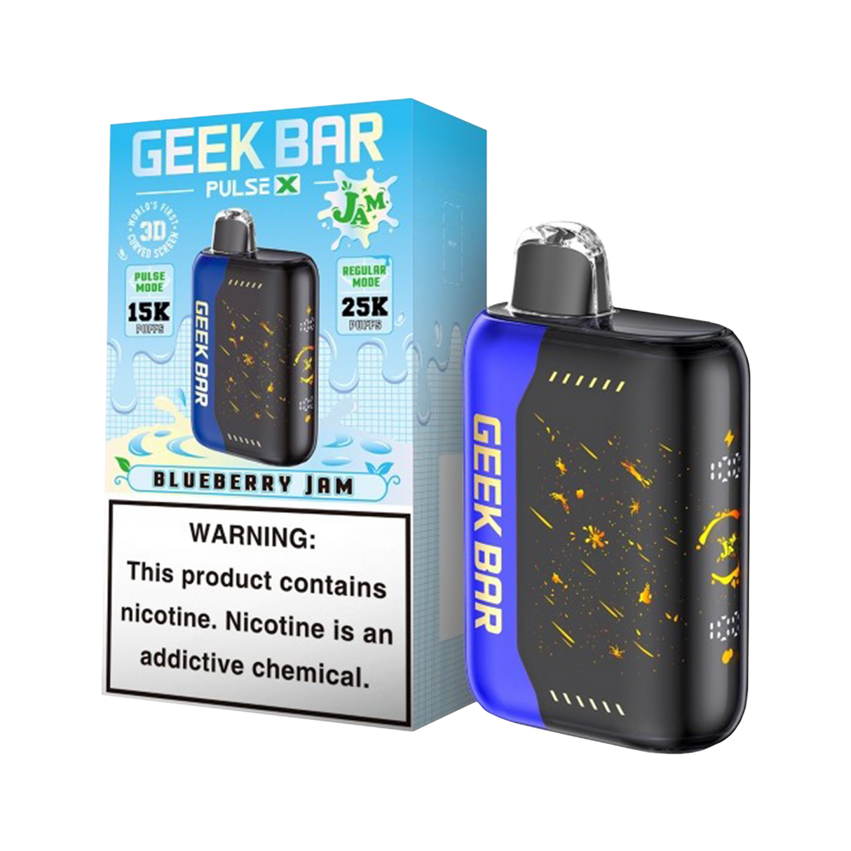 Geek Bar Pulse X Disposable Vape - 25,000 Puffs