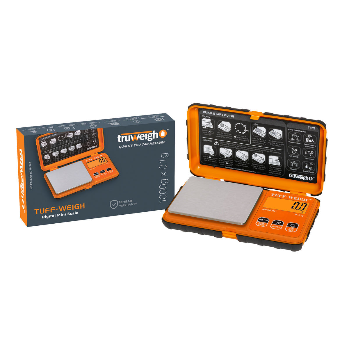 Truweigh Tuff-Weigh Digital Mini Scale