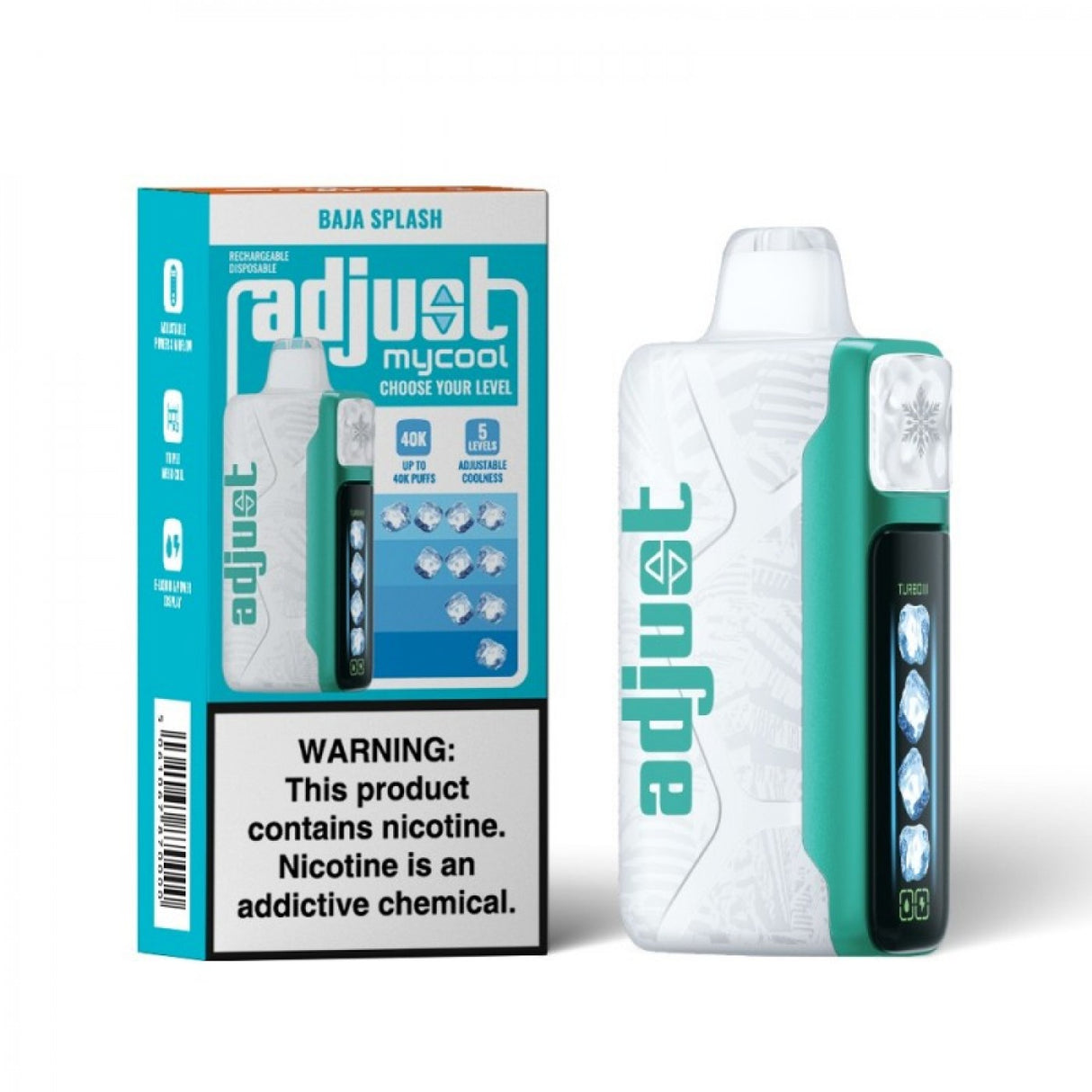 Adjust Mycool Disposable Vape - 40,000 Puffs