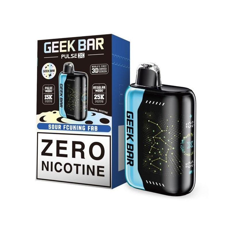 Geek Bar Pulse X Zero Nicotine Vape Disposable - 25,000 Puffs