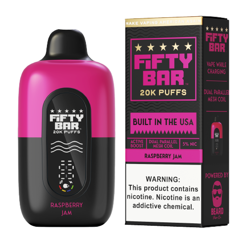 Fifty Bar Vape Disposable - 20,000 Puffs