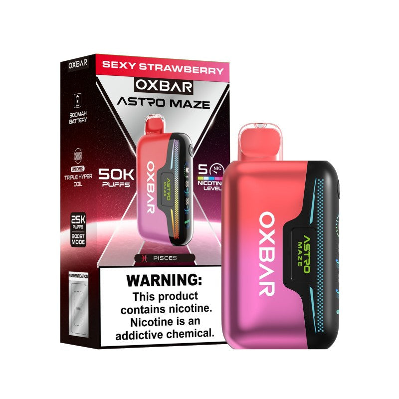Oxbar Astro Maze Disposable Vape - 50,000 Puffs