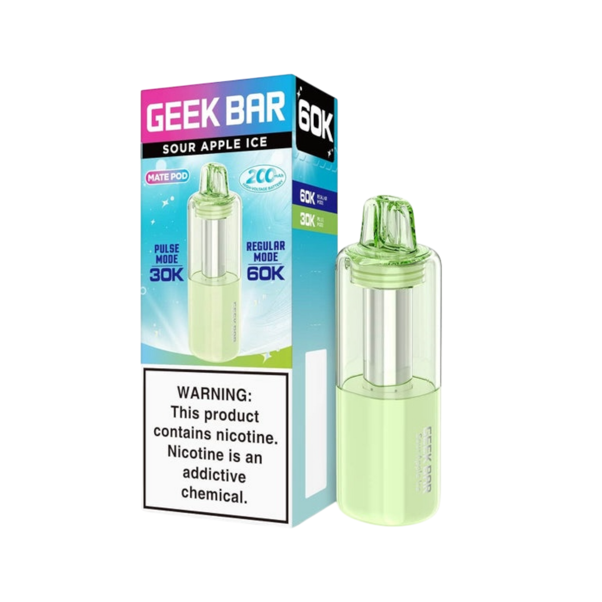 Geek Bar Mate 60K Disposable Pod - 60,000 Puffs