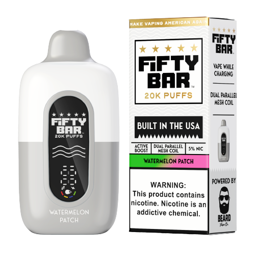 Fifty Bar Vape Disposable - 20,000 Puffs