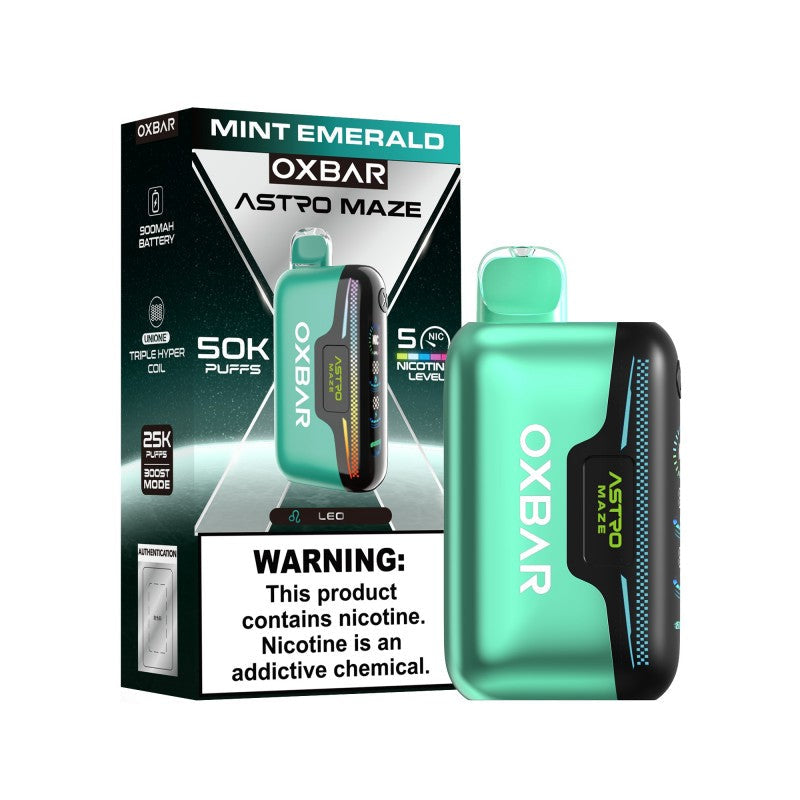 Oxbar Astro Maze Disposable Vape - 50,000 Puffs