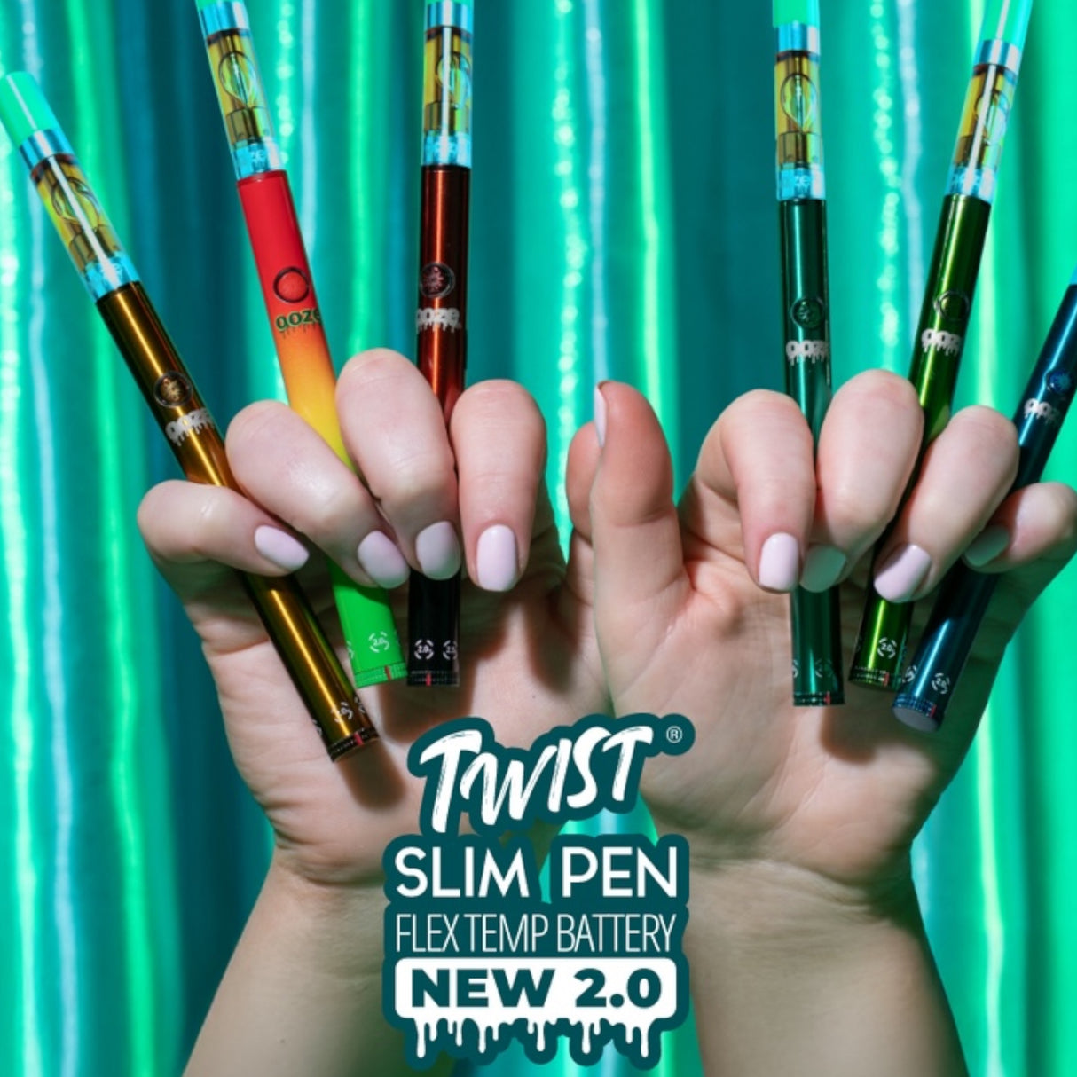 Ooze Twist Slim Pen 2.0 FlexTemp Battery