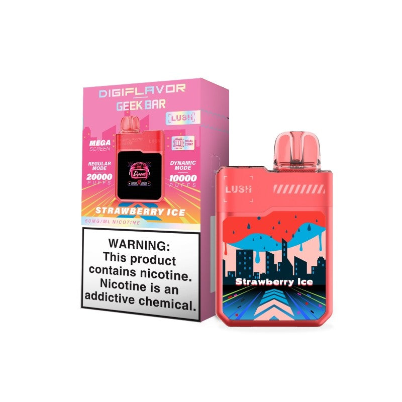 Geek Bar Digiflavor Lush Disposable Vape - 20,000 Puffs