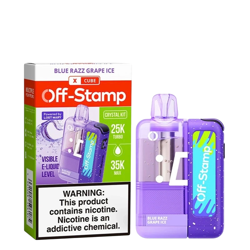 Off-Stamp X Crystal Cube Kit Disposable Vape - 35,000 Puffs