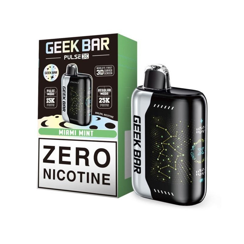 Geek Bar Pulse X Zero Nicotine Vape Disposable - 25,000 Puffs