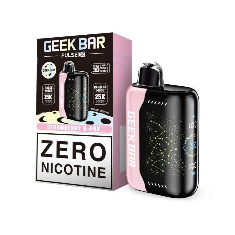 Geek Bar Pulse X Zero Nicotine Vape Disposable - 25,000 Puffs