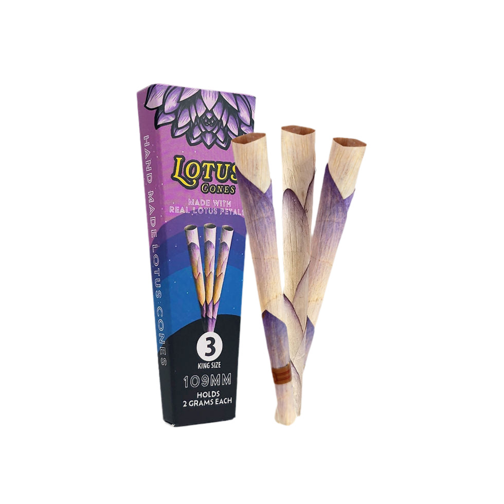 Lotus Cones Made With Real Lotus Petals