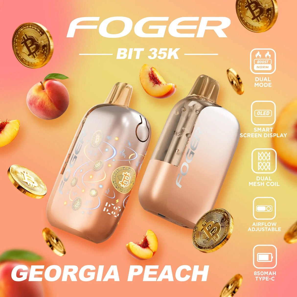 Foger Bit 35K Vape Disposable - 35,000 Puffs