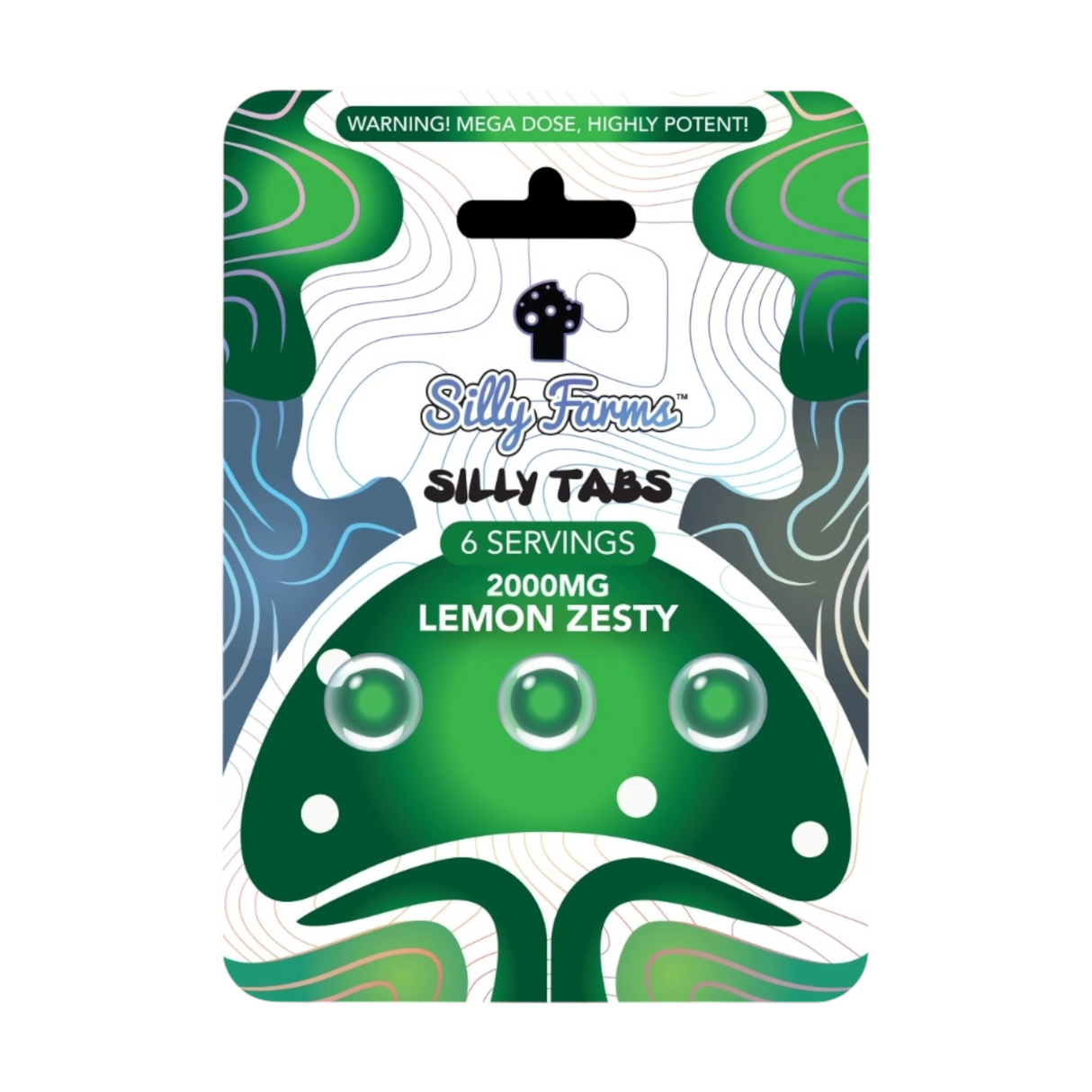 Silly Farms Silly Tabs Nootropic Mushroom Tablets - 2,000mg