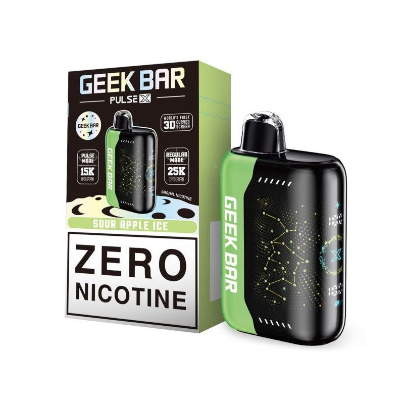 Geek Bar Pulse X Zero Nicotine Vape Disposable - 25,000 Puffs