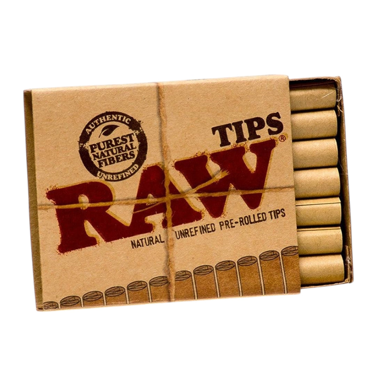 RAW Natural Pre-Rolled Tips