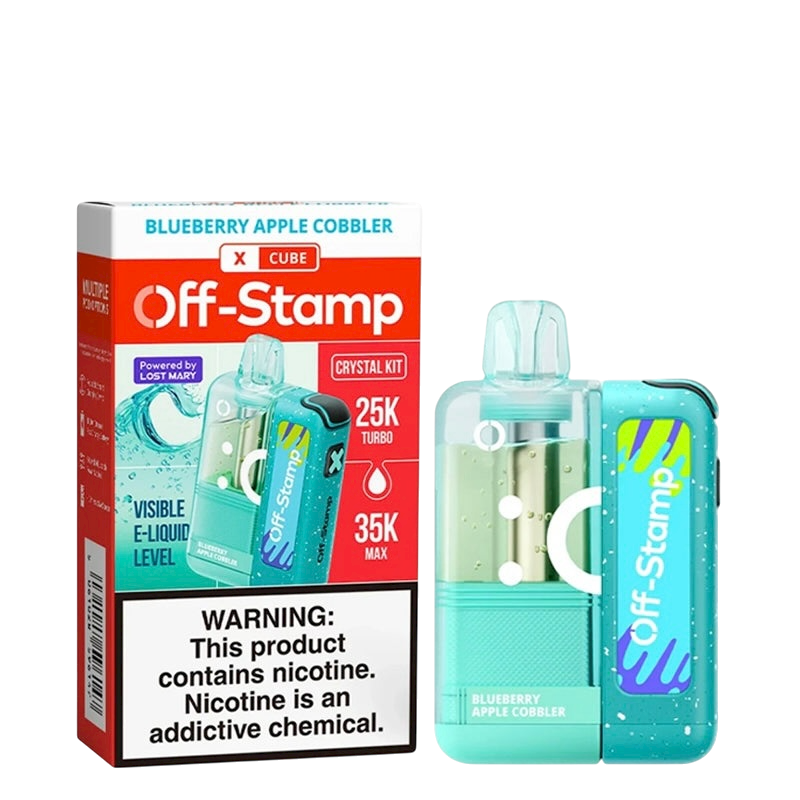 Off-Stamp X Crystal Cube Kit Disposable Vape - 35,000 Puffs