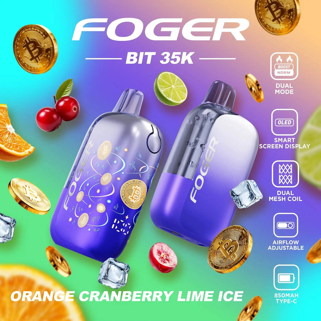 Foger Bit 35K Vape Disposable - 35,000 Puffs