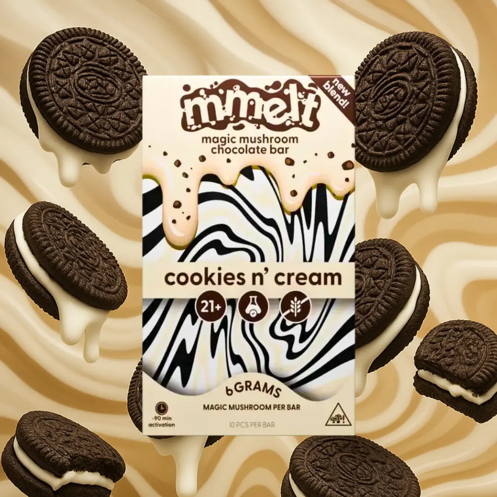 mmelt Mushroom Chocolate Bar - 6g
