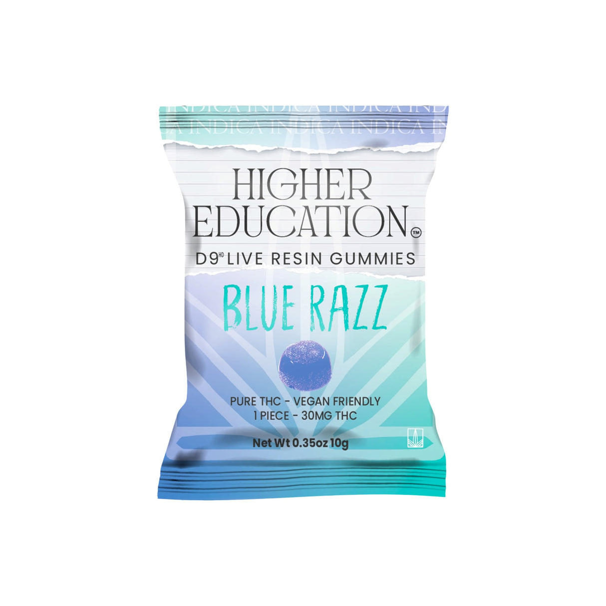 Higher Education D9 THC Live Resin Gummies