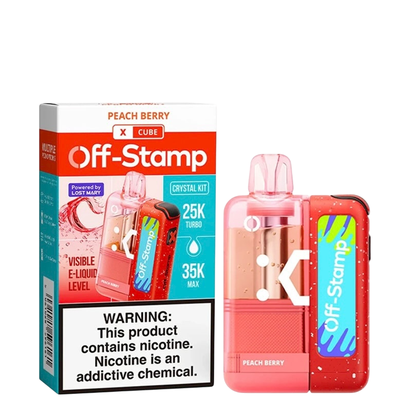 Off-Stamp X Crystal Cube Kit Disposable Vape - 35,000 Puffs