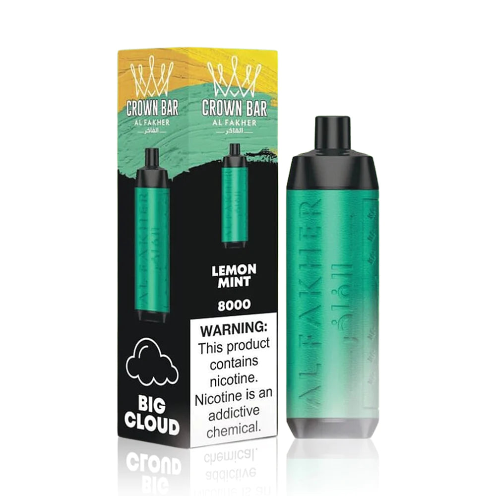 Al Fakher Crown Bar Disposable Vape - 8,000 Puffs