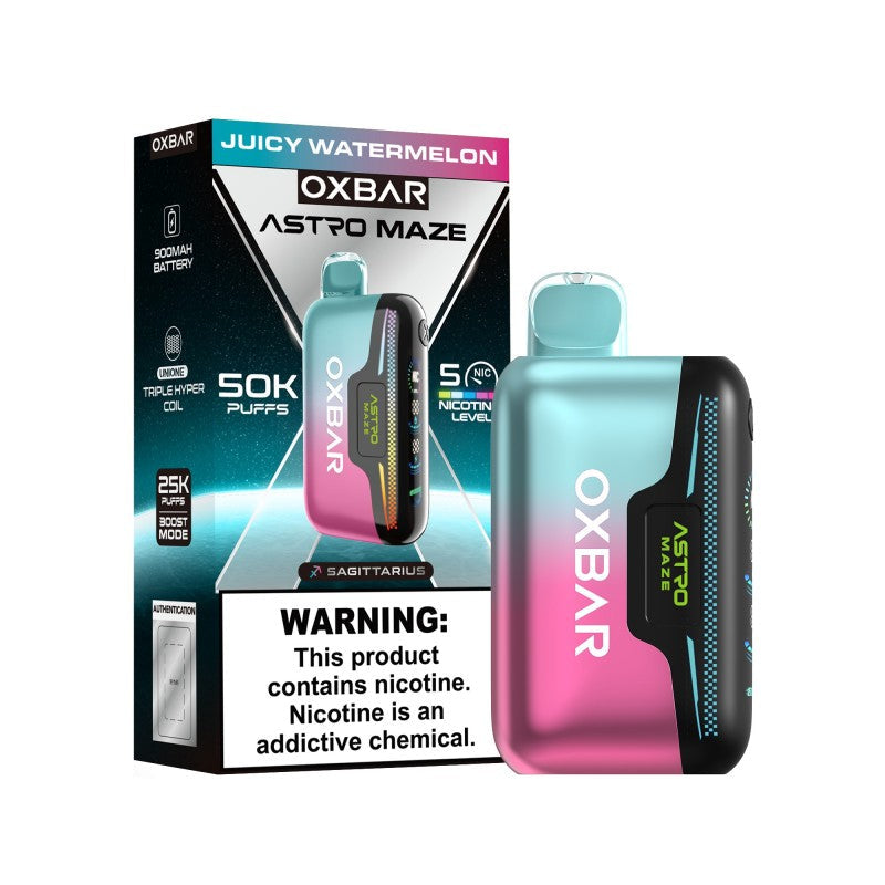 Oxbar Astro Maze Disposable Vape - 50,000 Puffs