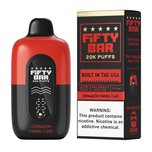 Fifty Bar Vape Disposable - 20,000 Puffs