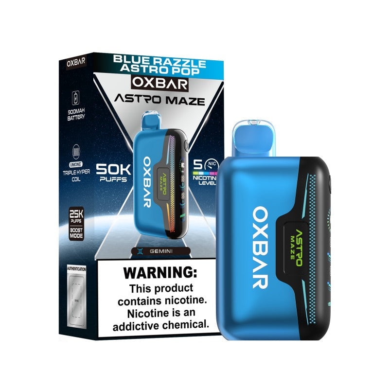 Oxbar Astro Maze Disposable Vape - 50,000 Puffs