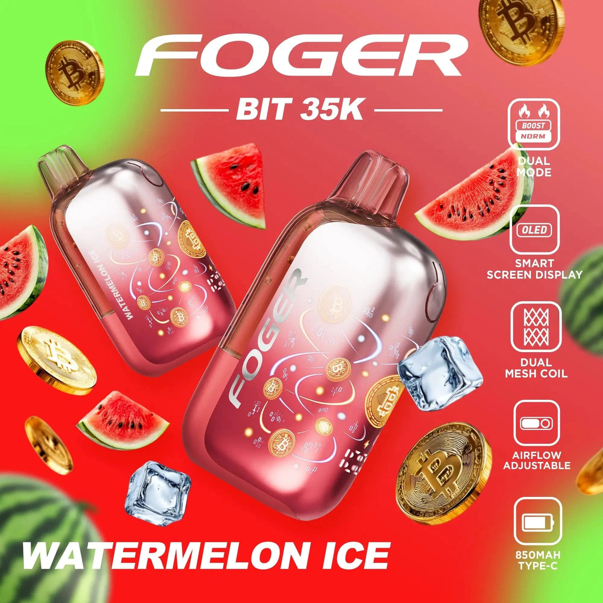 Foger Bit 35K Vape Disposable - 35,000 Puffs