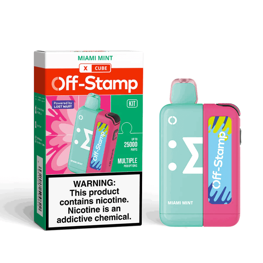 Off-Stamp X Cube Kit Disposable Vape - 25,000 Puffs