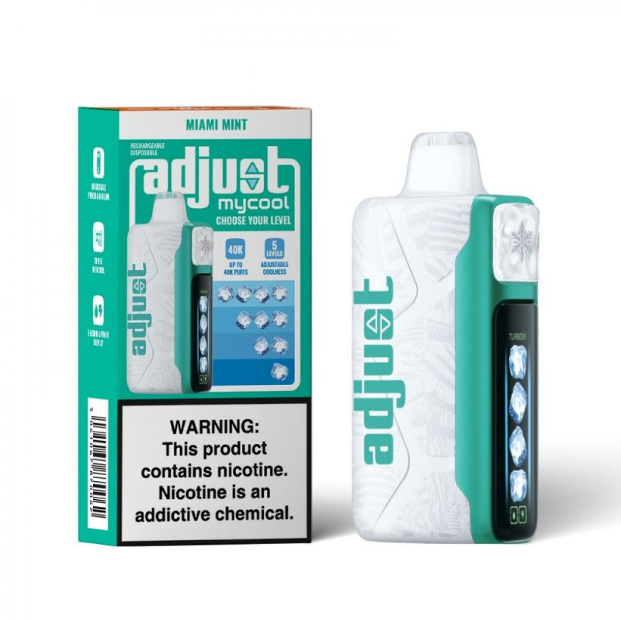 Adjust Mycool Disposable Vape - 40,000 Puffs