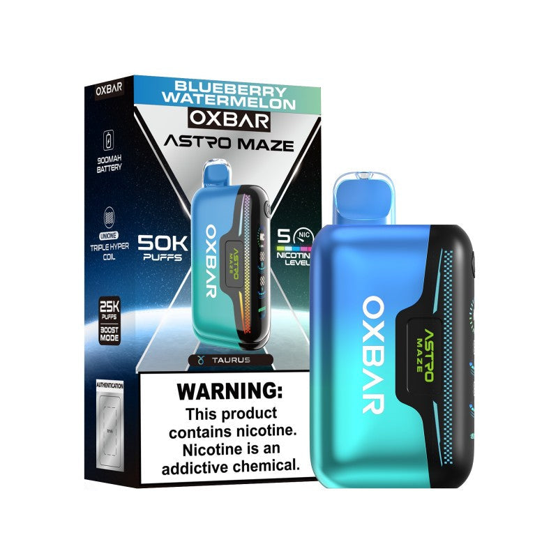 Oxbar Astro Maze Disposable Vape - 50,000 Puffs