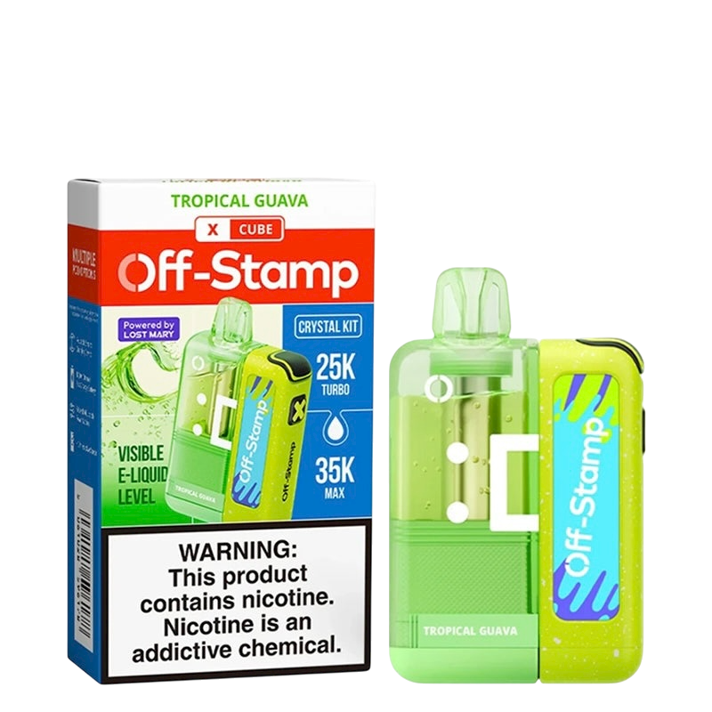 Off-Stamp X Crystal Cube Kit Disposable Vape - 35,000 Puffs