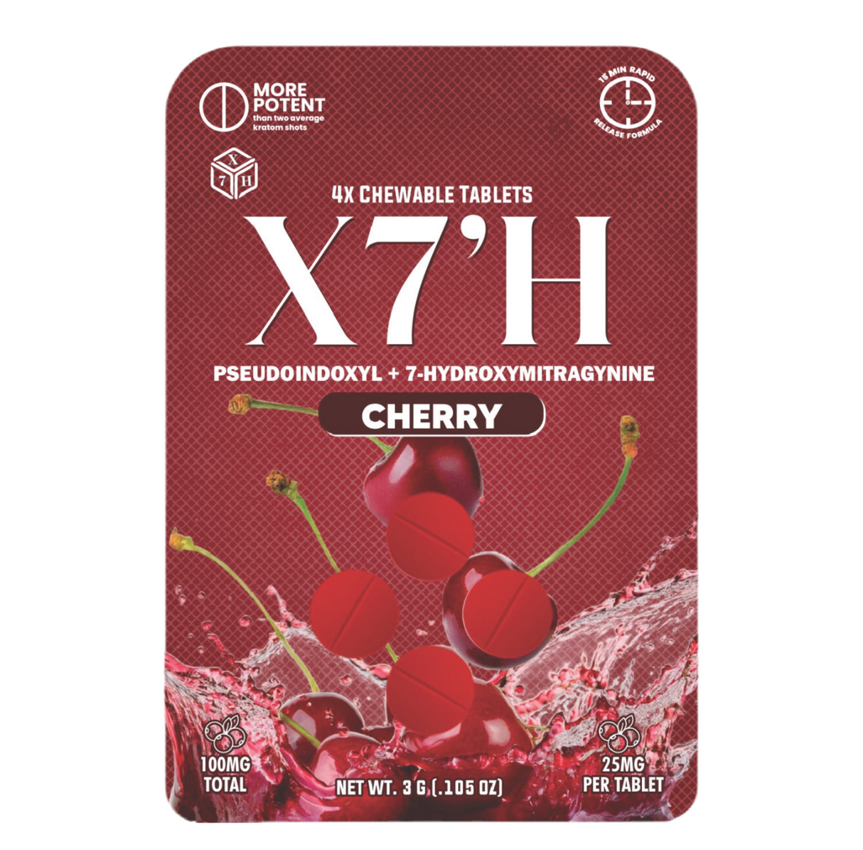 X7’H Chewable Tablets - 100mg