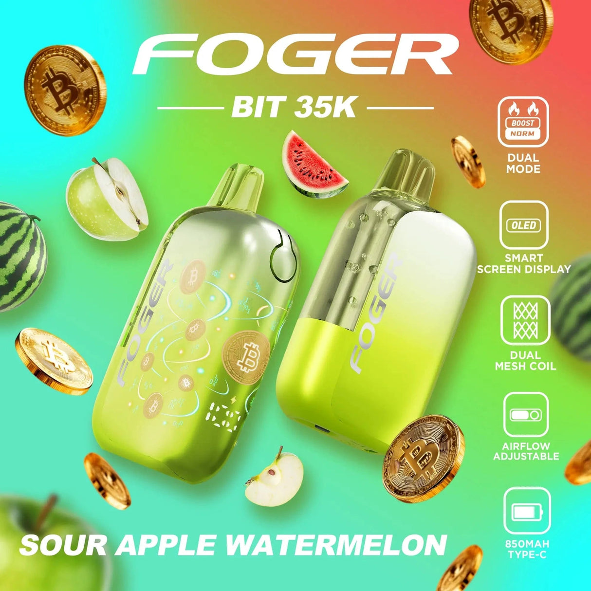 Foger Bit 35K Vape Disposable - 35,000 Puffs