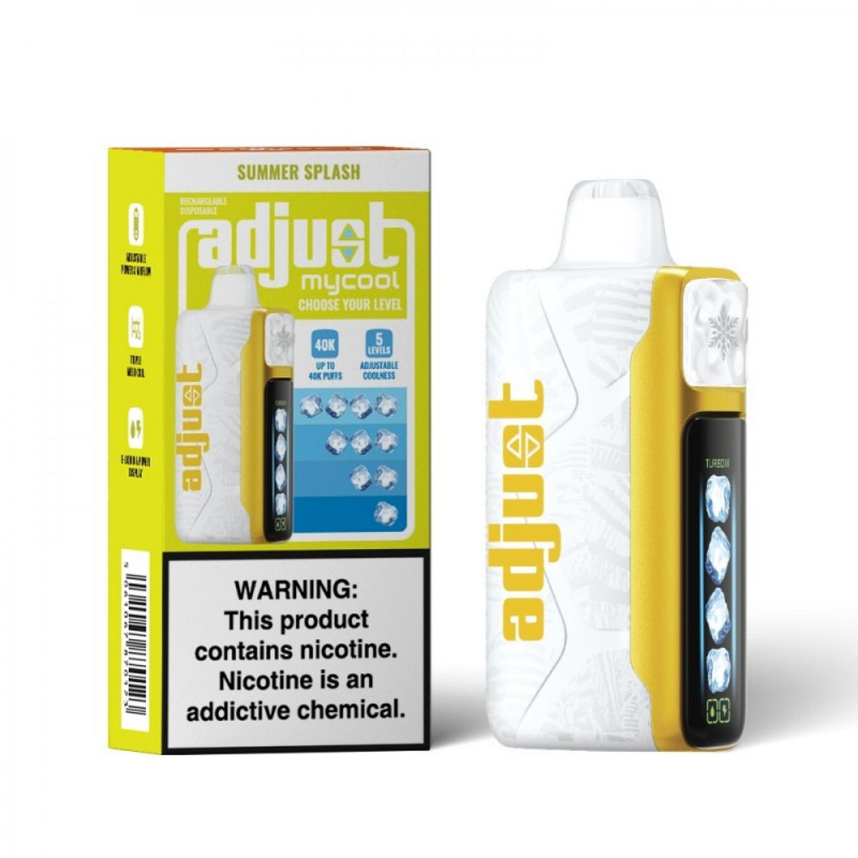 Adjust Mycool Disposable Vape - 40,000 Puffs
