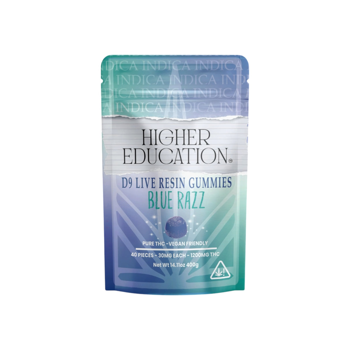 Higher Education D9 THC Live Resin Gummies