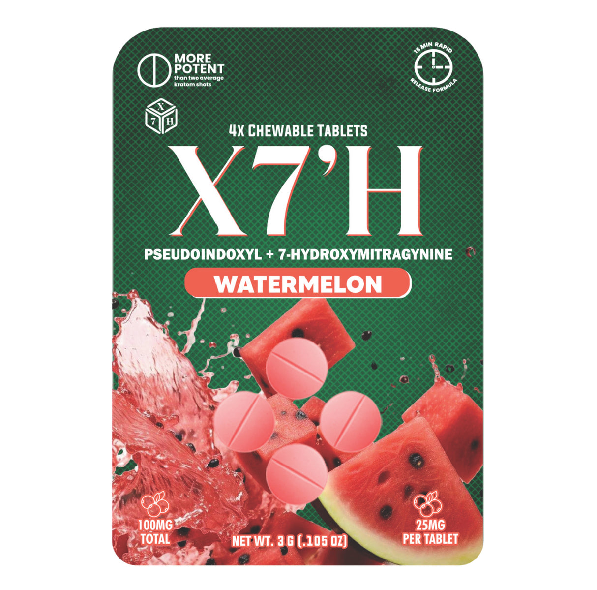 X7’H Chewable Tablets - 100mg