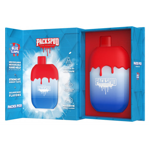 Packs Packspods Disposable - 5,000 Puffs