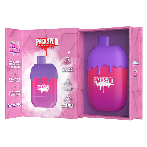 Packs Packspods Disposable - 5,000 Puffs