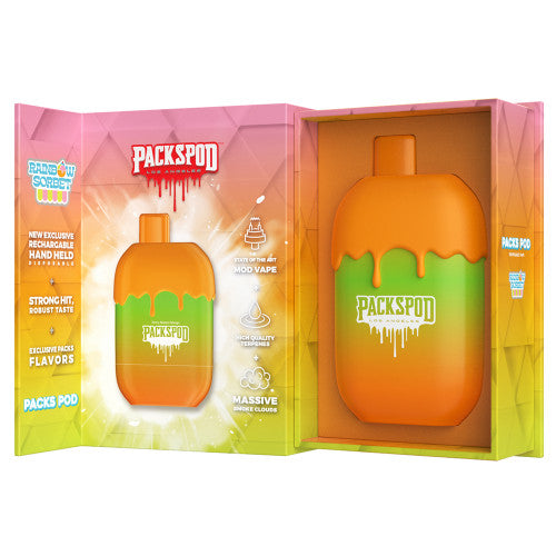 Packs Packspods Disposable - 5,000 Puffs